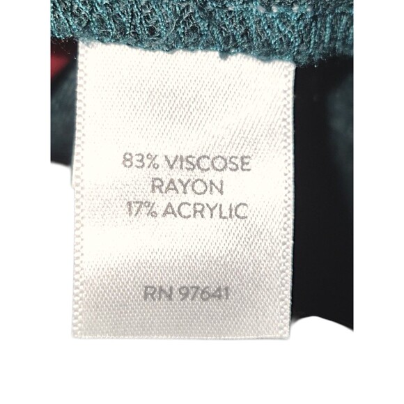 J.Jill Shift Dress Evergreen Oversized Pintuck Detail W/ Pockets Medium - Picture 5 of 6